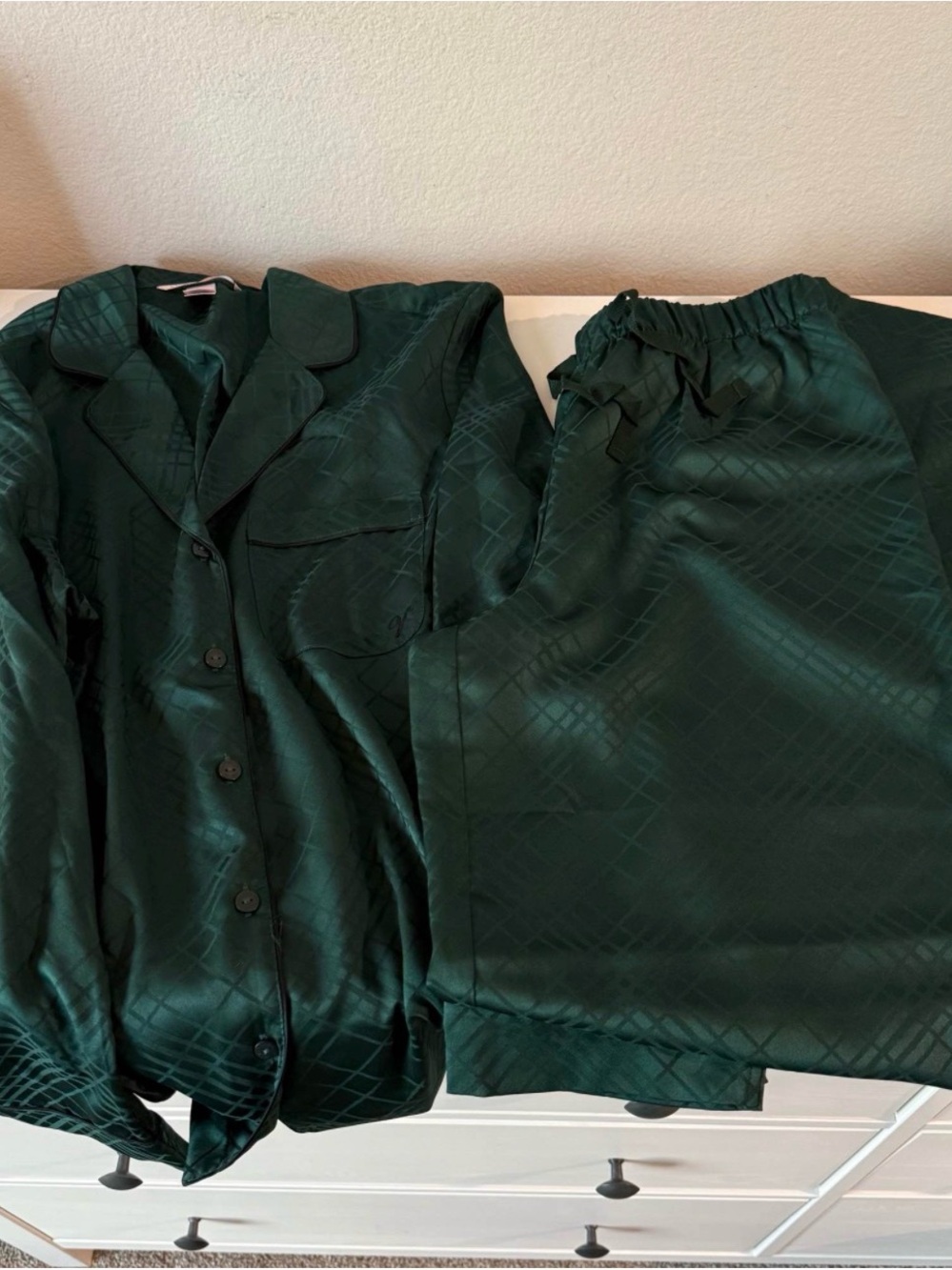 Victoria Secret Satin Pajama Set